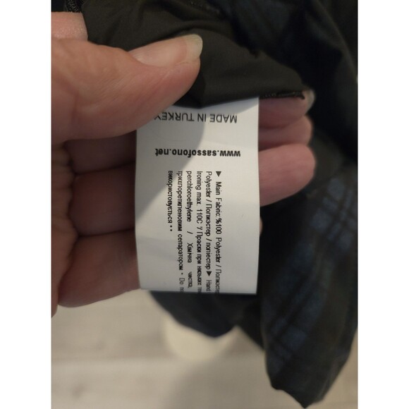 SASZOFONO Puffer Reversible Jacket Size 6 Small Quilted Warm Winter Coat - Picture 15 of 15